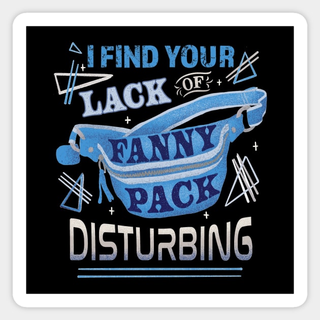 Lack of Fanny Pack Sticker by Annelie